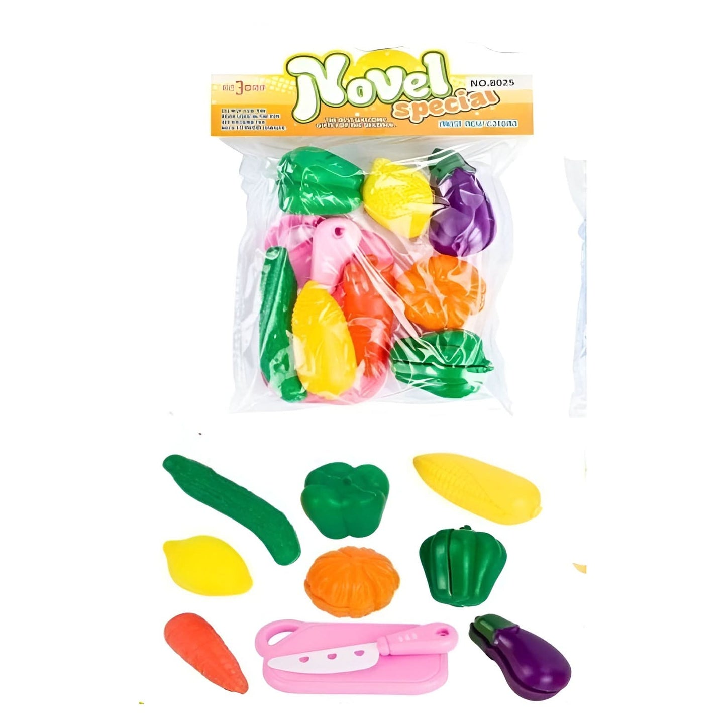 Kitchen Toy Food Fun Cutting vegetable - Superpanda