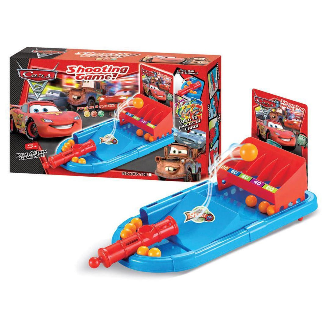 Cars 2 Shooting Game Real Action Game Set