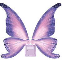 Luminous Fairy Butterfly Wings, LED, Set. - Superpanda