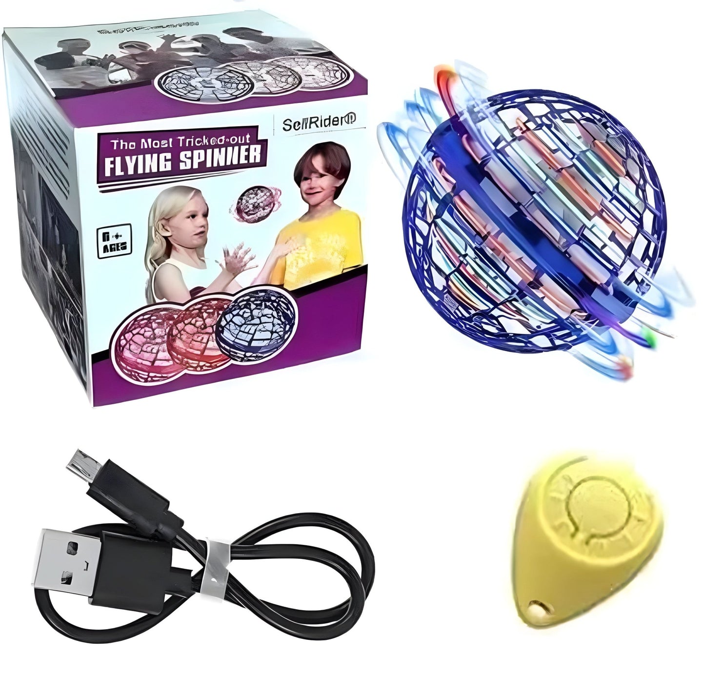 Magic Luminous Magnetic UFO Pro Flying Orb - Superpanda