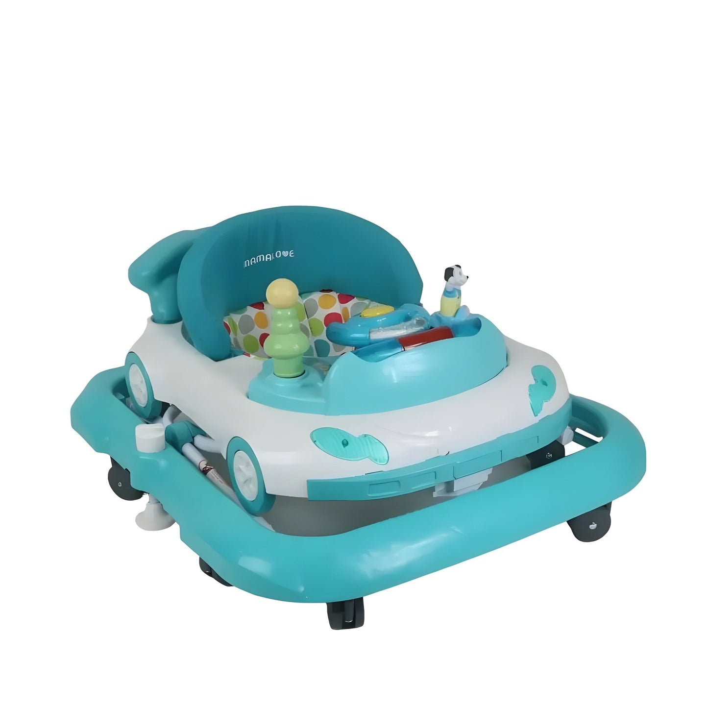 Mama Love Car Shaped Baby Walker - Superpanda