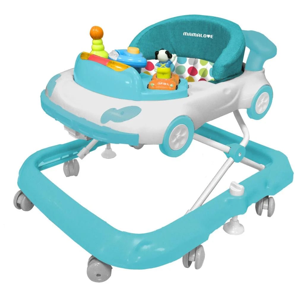 Mama Love Car Shaped Baby Walker - Superpanda