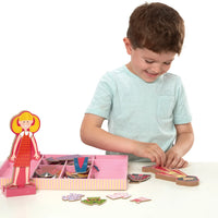 Melissa & Doug Abby & Emma Magnetic Dress-Up Set