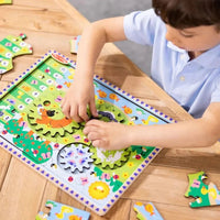 Melissa & Doug Animal Chase I - Spy Gear Puzzle - Superpanda