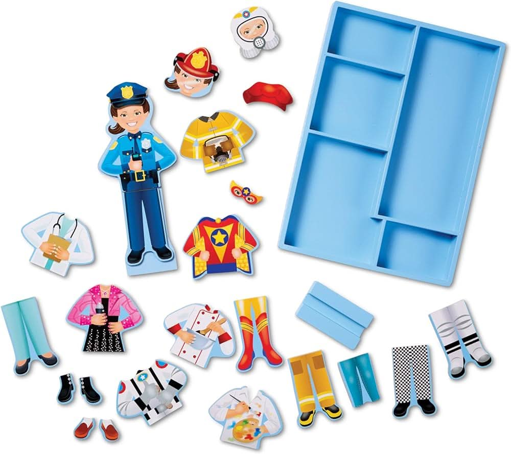 Melissa & Doug Julia Magnetic Dress - Up set - Superpanda