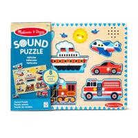 Melissa & Doug Kids Vehicles Sound Puzzle - Superpanda