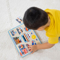 Melissa & Doug Kids Vehicles Sound Puzzle - Superpanda