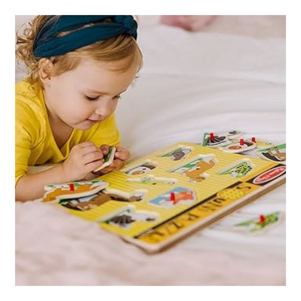 Melissa & Doug Pets Sound Puzzle - Superpanda