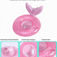 Mermaid Swim Seat Ring - Superpanda