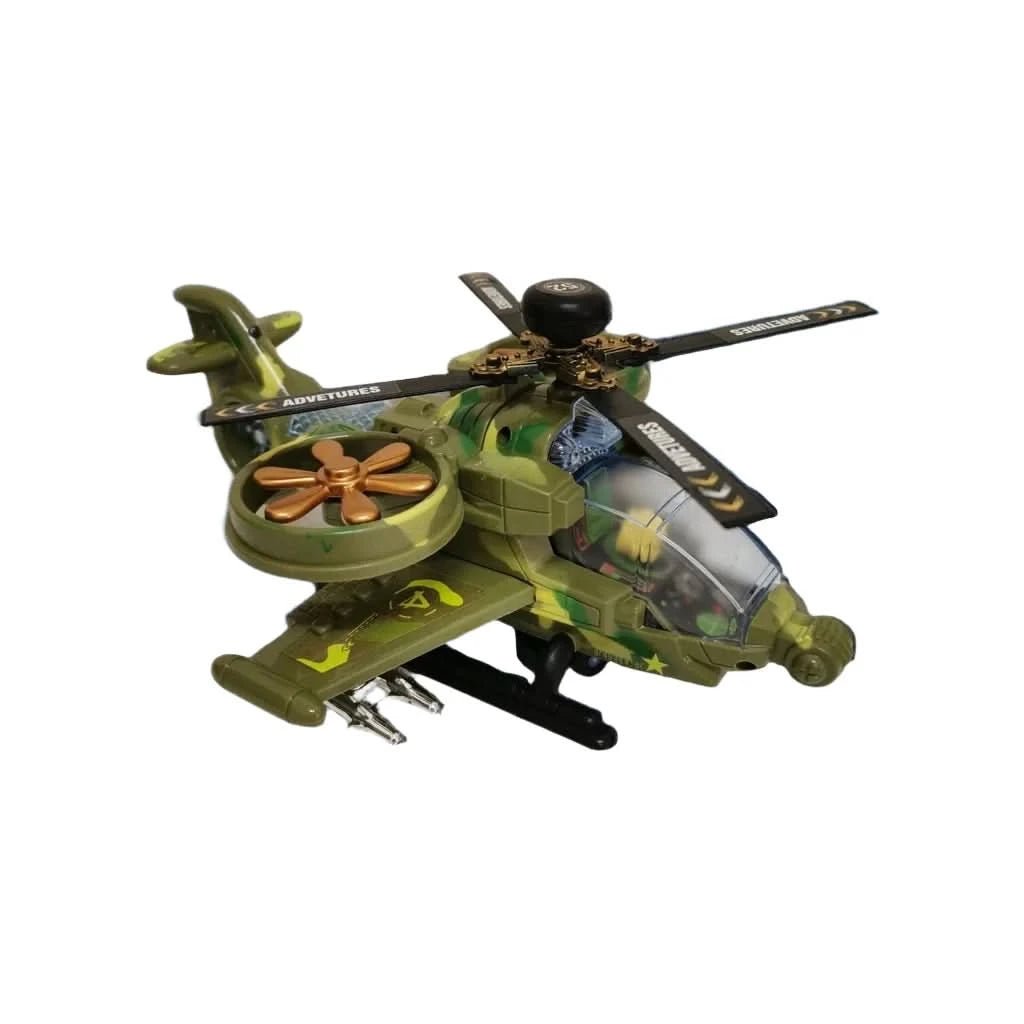 Military helicopter with sound and light - Superpanda