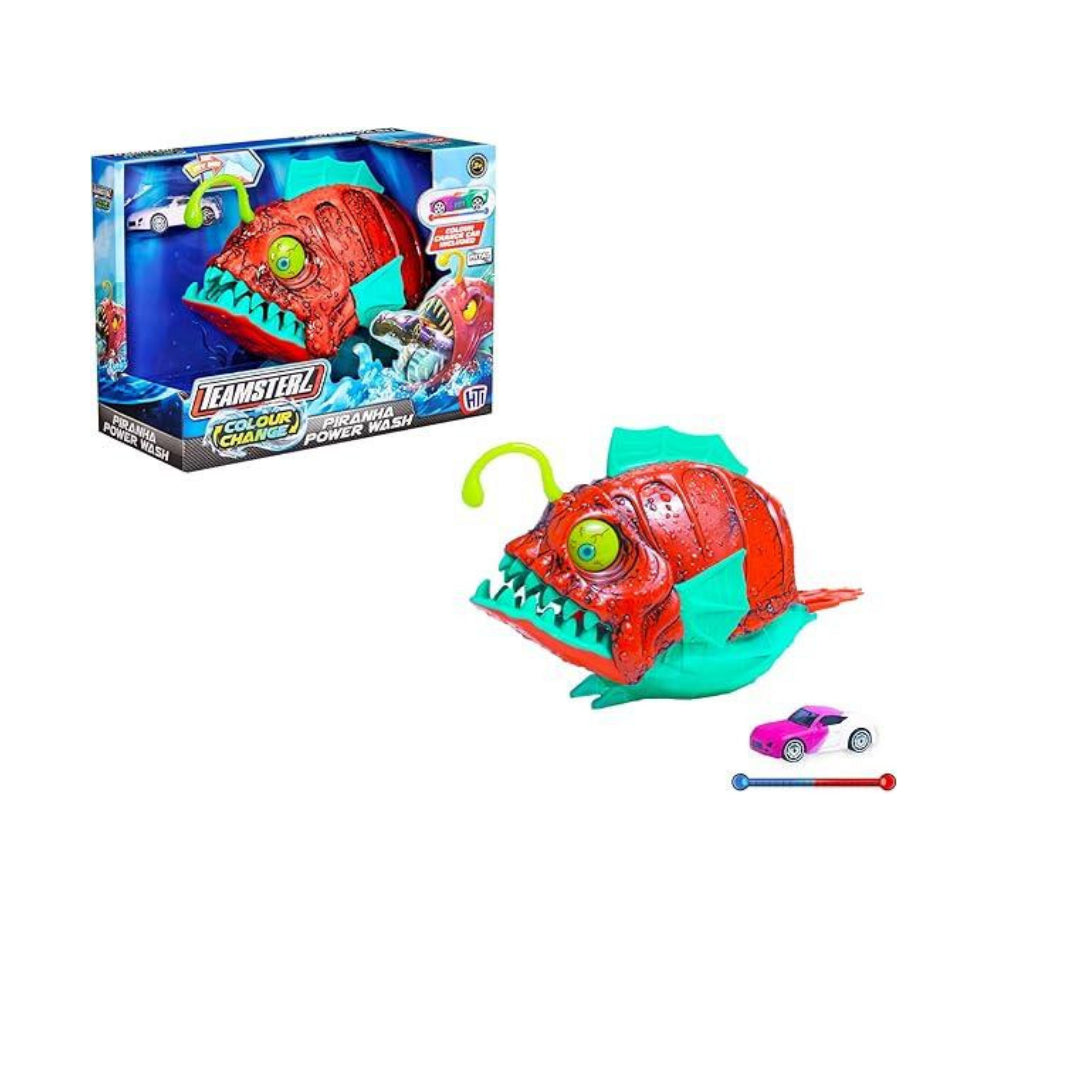 Teamsterz Color Change Wash Piranha Wash (W/ 1 Car)
