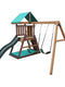 Mount Peak Matterhorn Swing Set & Playhouse - Superpanda