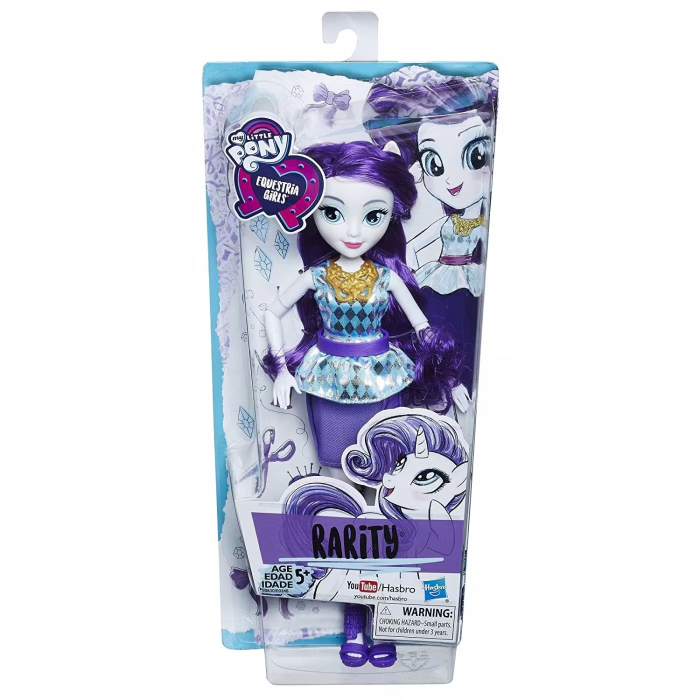 Hasbro My Little Pony Equestria Girls Rarity Classic Style Doll