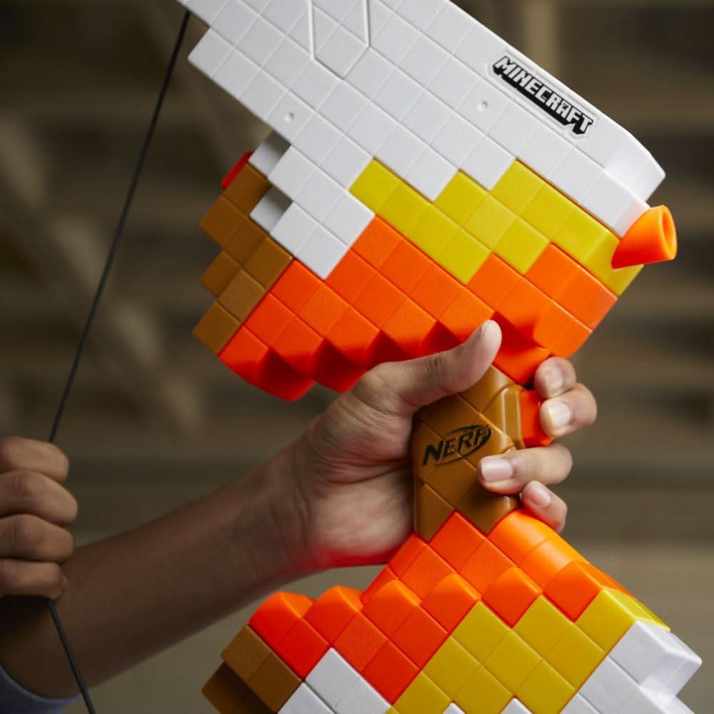 Nerf Minecraft Sabrewing Motorized Bow Blasts Darts - Superpanda