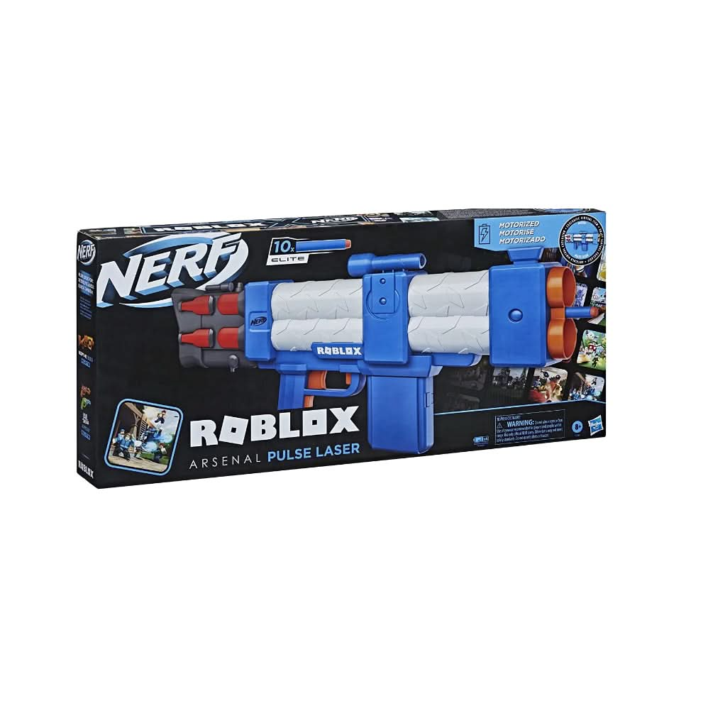 Nerf Roblox Arsenal: Pulse Laser Motorized Dart Blaster - Superpanda