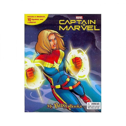 Phidal Marvel Captain Marvel My Busy Book