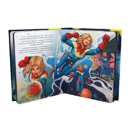 Phidal Marvel Captain Marvel My Busy Book