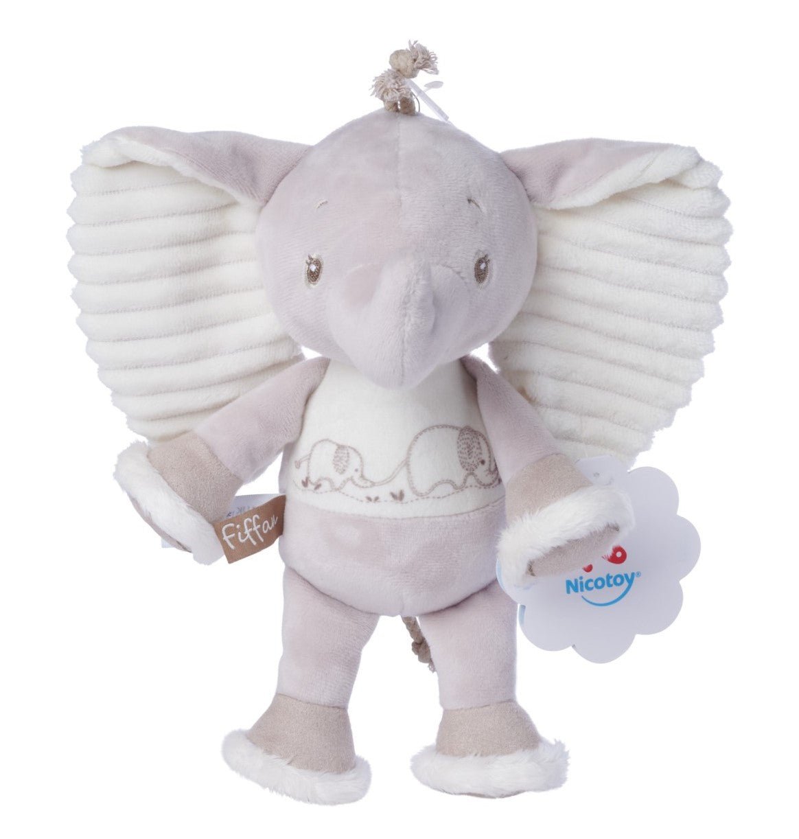 NICOTOY Fifan Elephant Plush - Superpanda