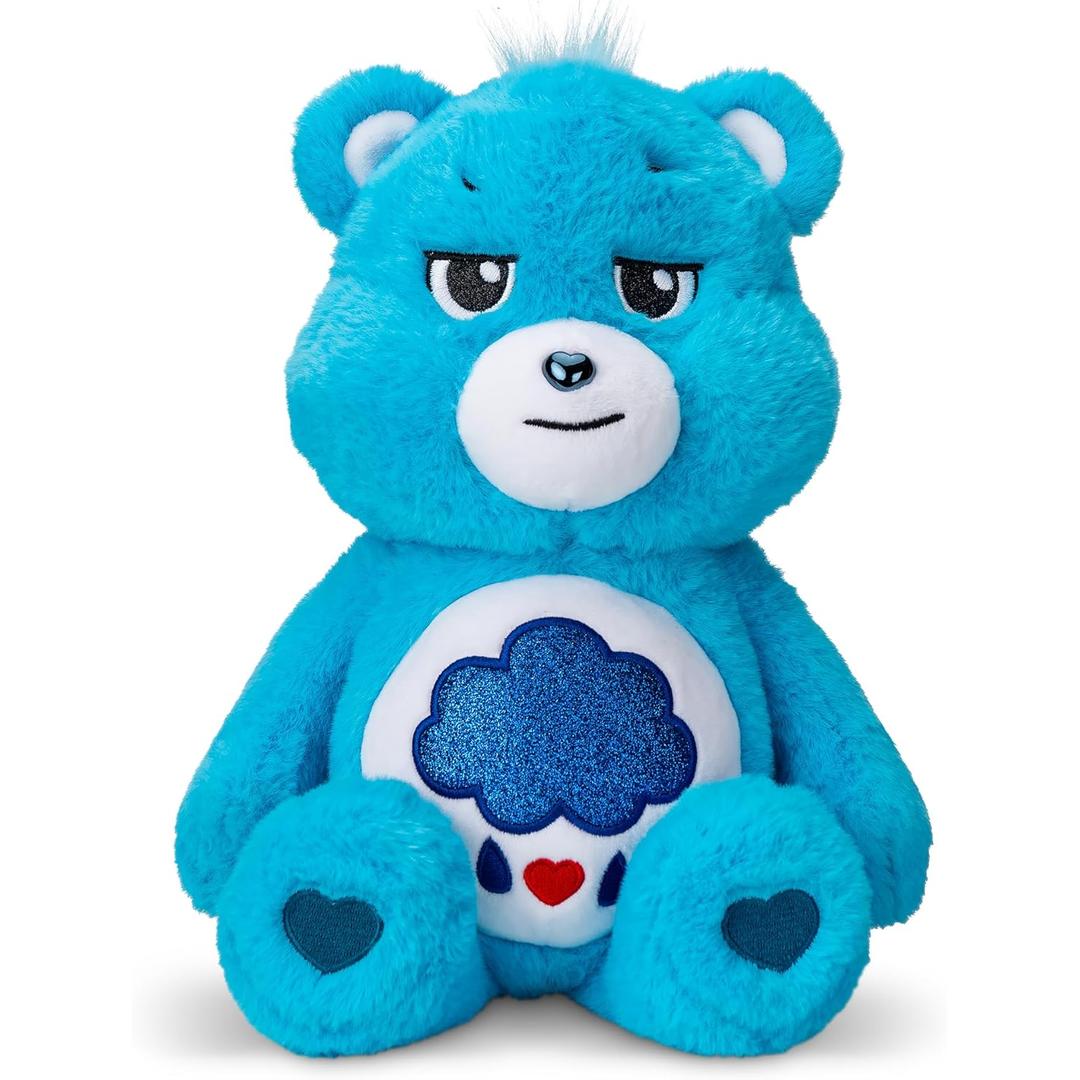 Care Bears , Grumpy Bear 35cm Glitter Belly Plush