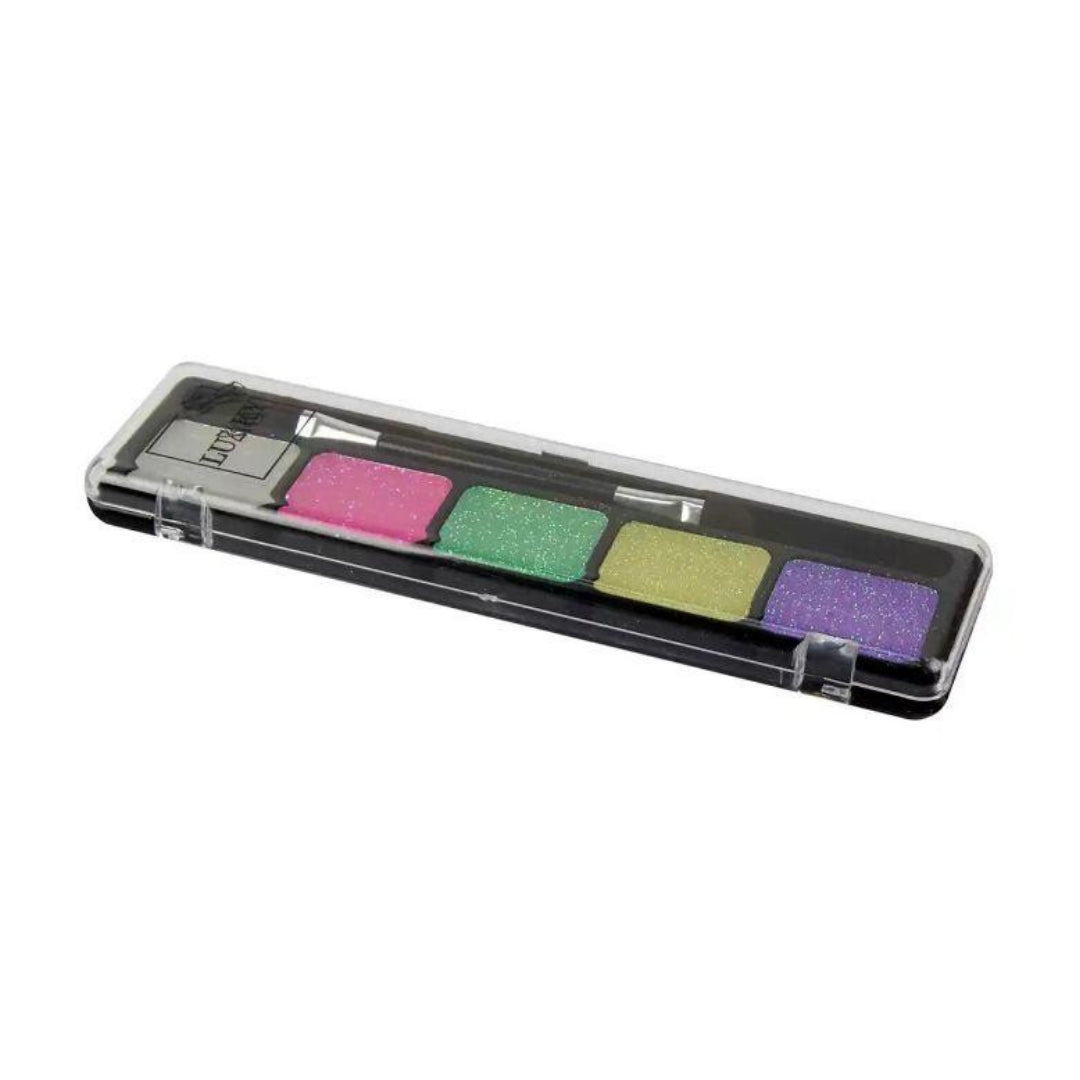 Lukky Eye Shadow Gel With Glitter, Pastel 0.53 Oz.