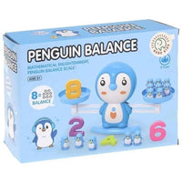 Penguin Balance Scale Games and Number Counting Blocks for Kids - Superpanda