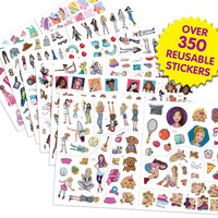 Phidal Barbie Sticker Book Treasury - Superpanda