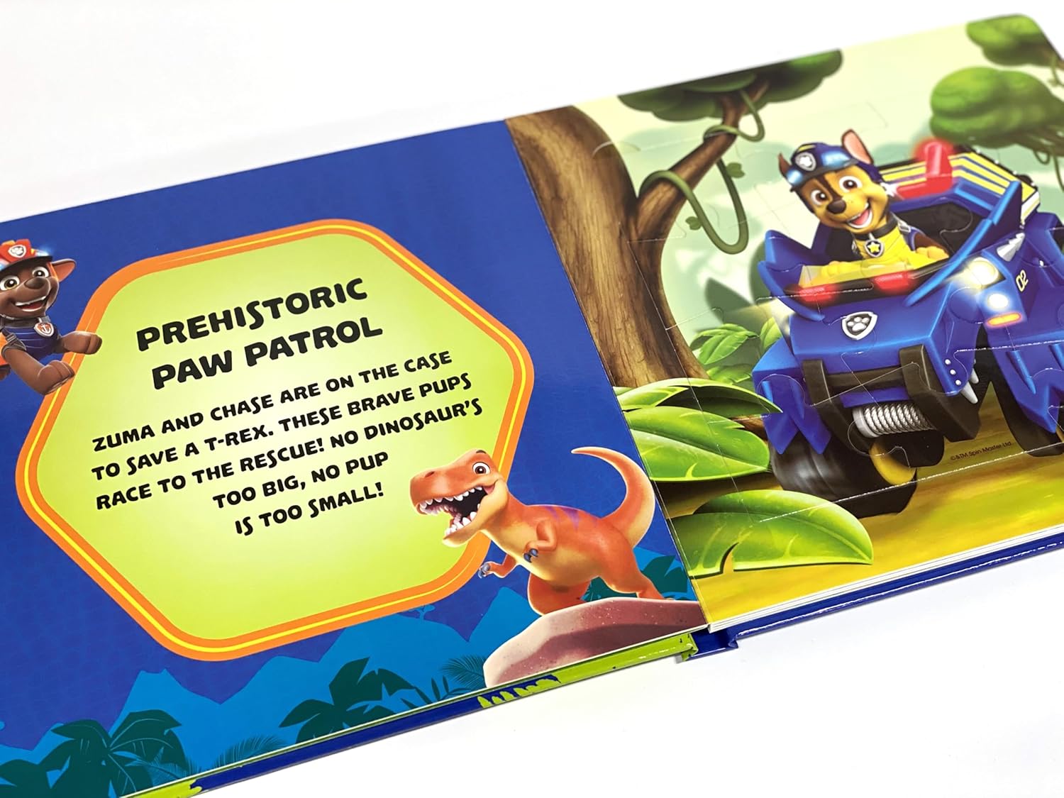 Phidal Paw Patrol Dino Rescue My First Puzzle Book - Superpanda