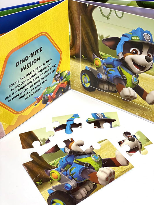 Phidal Paw Patrol Dino Rescue My First Puzzle Book - Superpanda