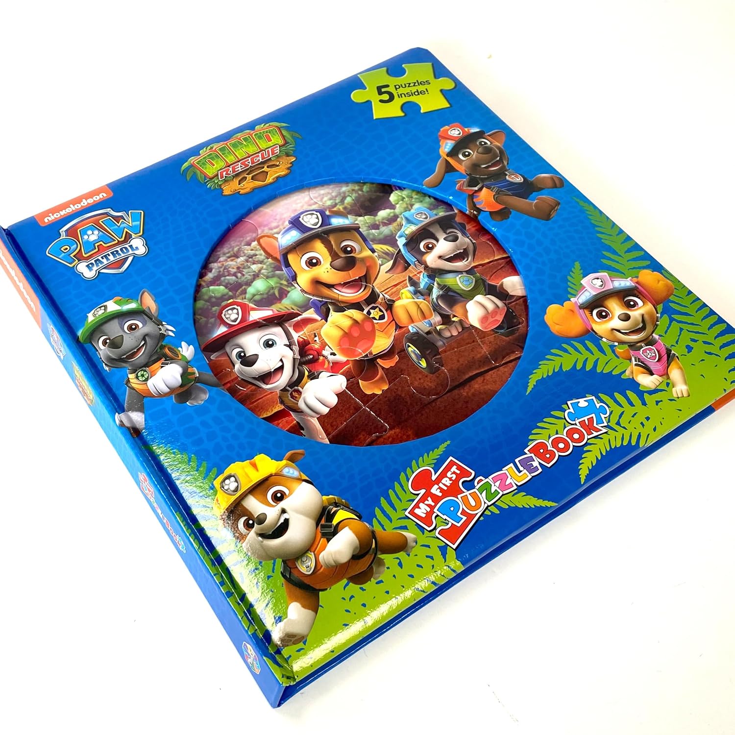 Phidal Paw Patrol Dino Rescue My First Puzzle Book - Superpanda