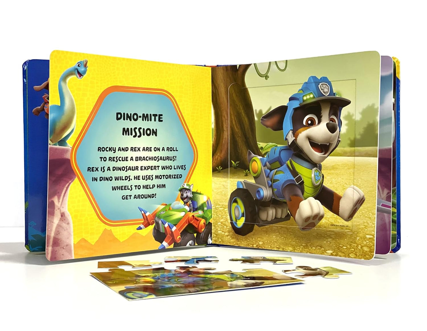 Phidal Paw Patrol Dino Rescue My First Puzzle Book - Superpanda