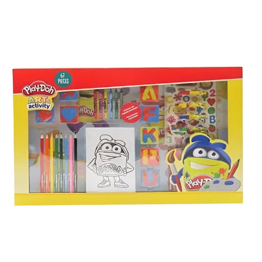 Play - Doh 67 PCS Art Set In Jumbo Box - Superpanda