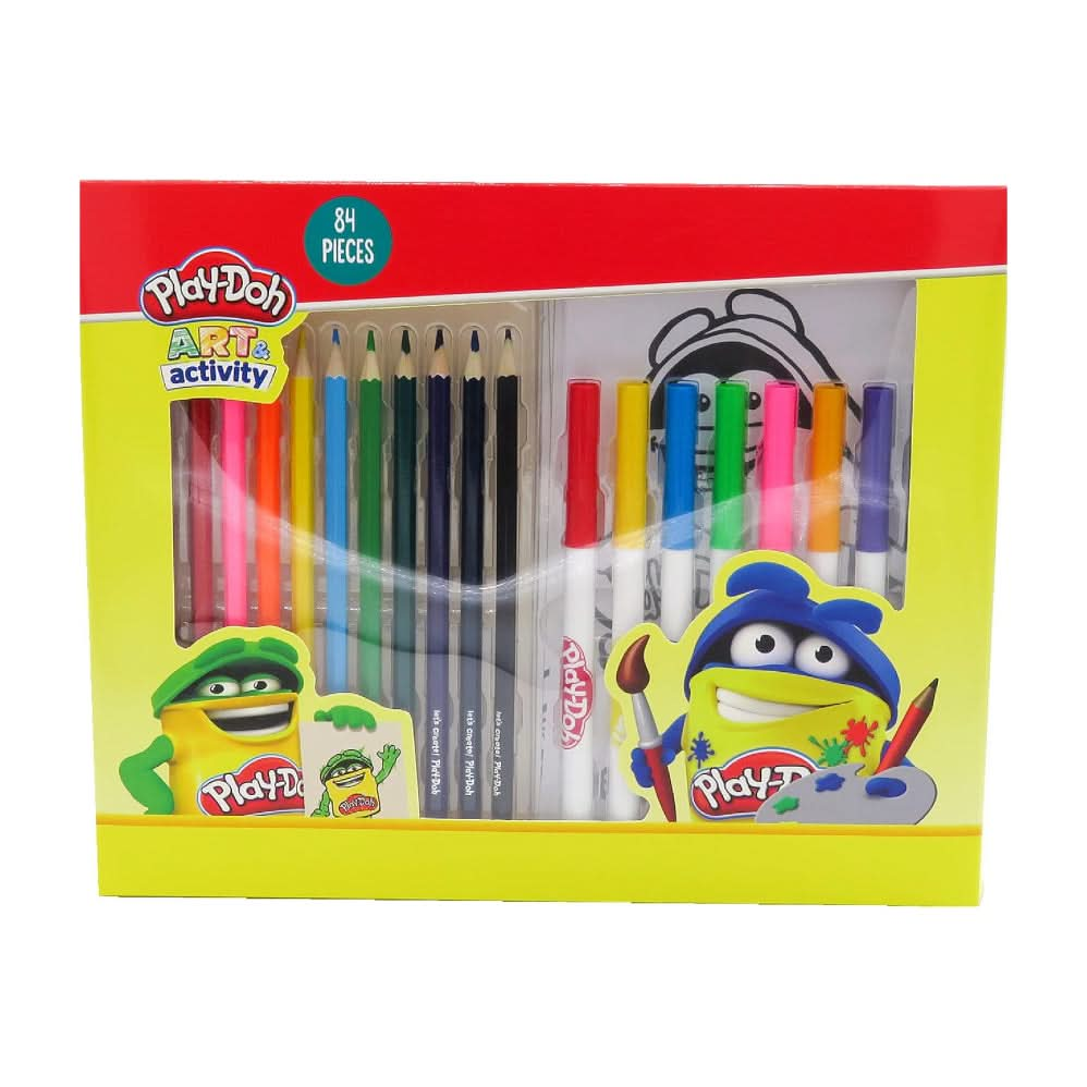 Play - Doh Art Set 84 PCS - Superpanda