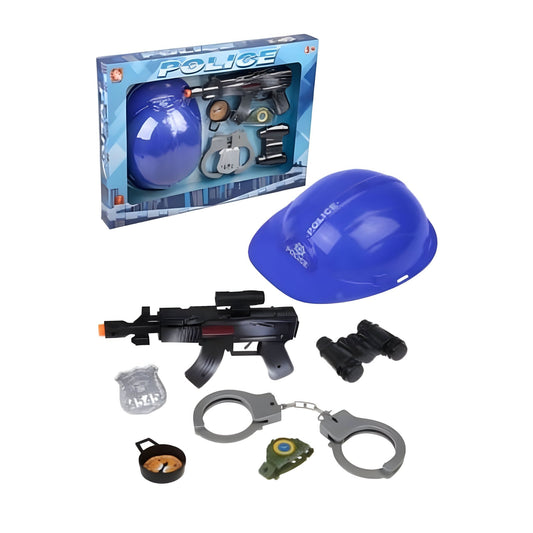 Police Gun Set with Helmet - Superpanda