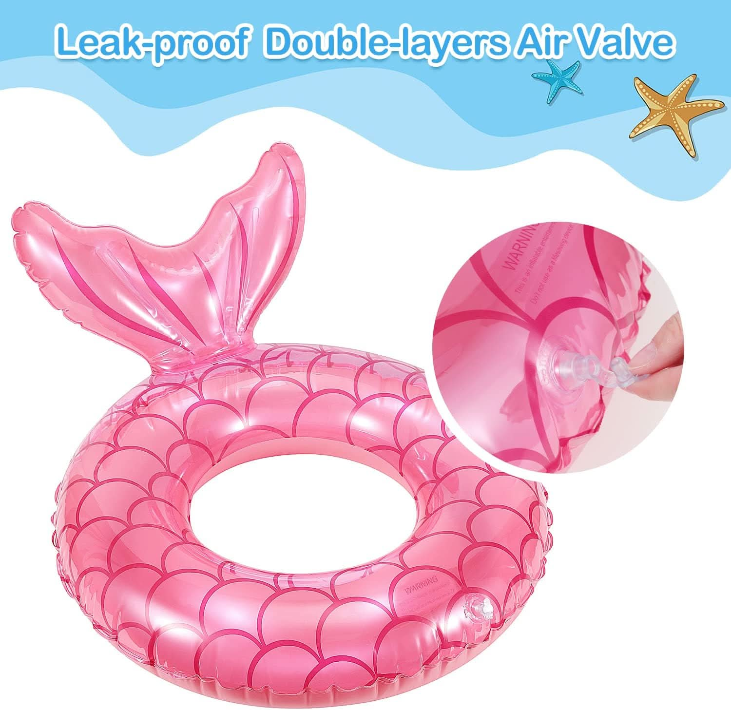 Pool Float Swimming Tubes Mermaid Tail - Superpanda