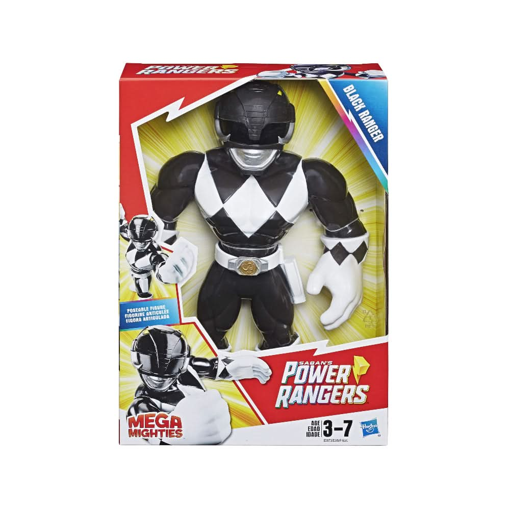 Power Rangers Mega Mighties Black Ranger - Superpanda