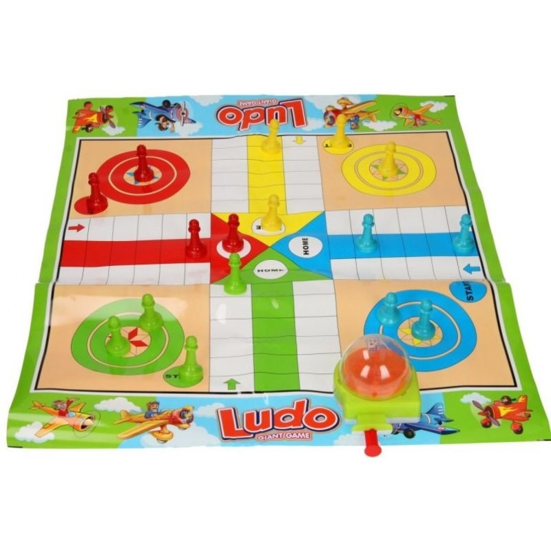 Foldable Ludo Game Mat.