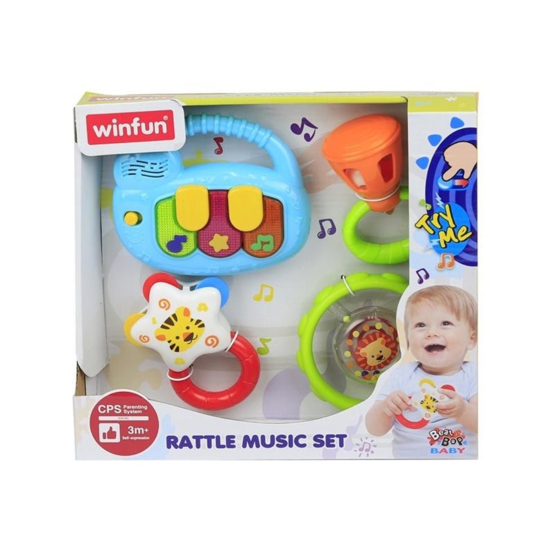 Rattle Music Set Keyboard - Superpanda