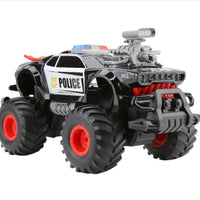 R/C Big Wheel Shaking Police Vehicle - Superpanda