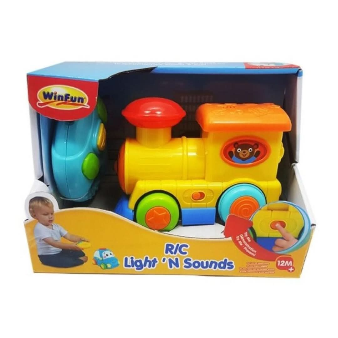 Remote Controlled Light N Sound Train - Superpanda