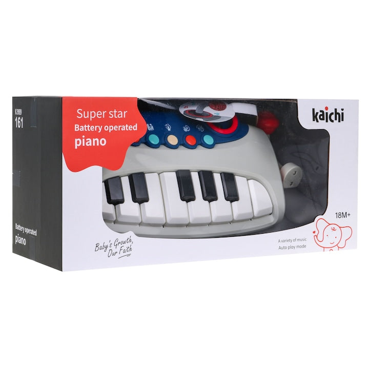Kaichi Super Star Battery Operated Piano for Kids