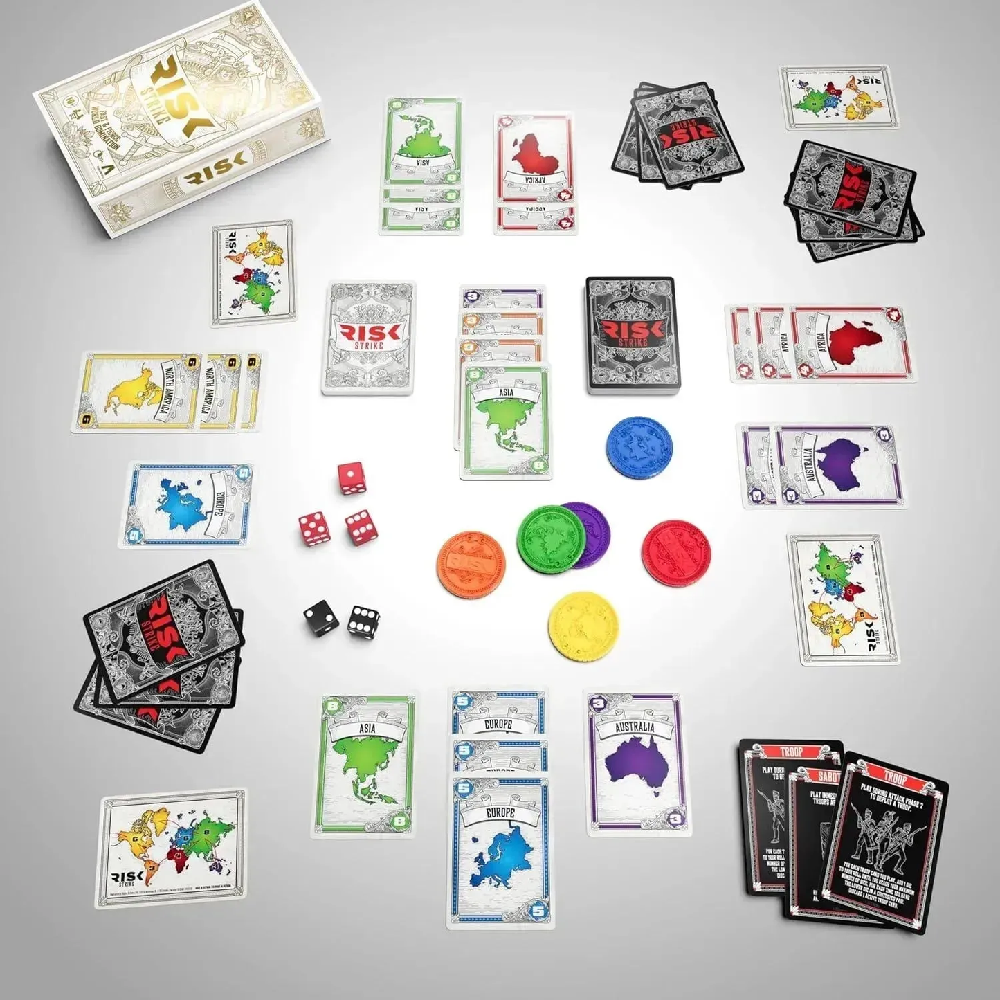 Hasbro Risk Strike Card Game