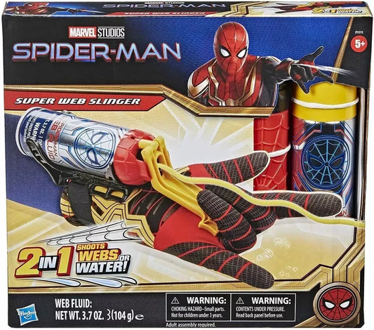 New Marvel Spider-Man Super Web Slinger 2 in 1