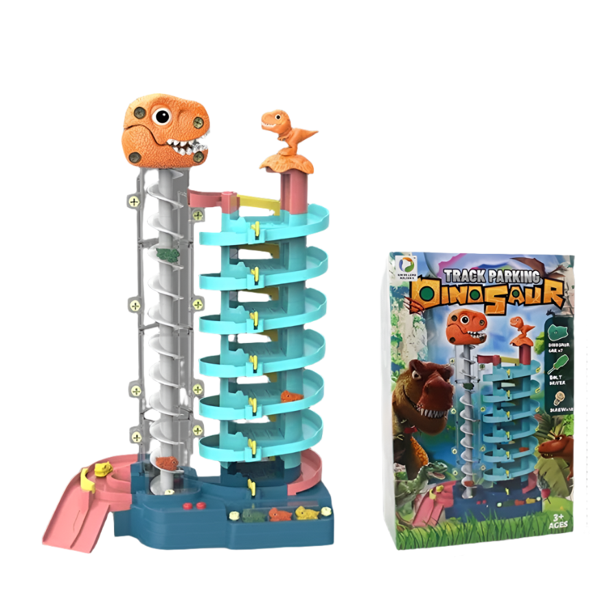 Dinosaur Garage Parking Adventure Toy.