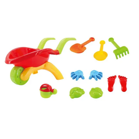 Beach Toys Wheelbarrow and Accessories