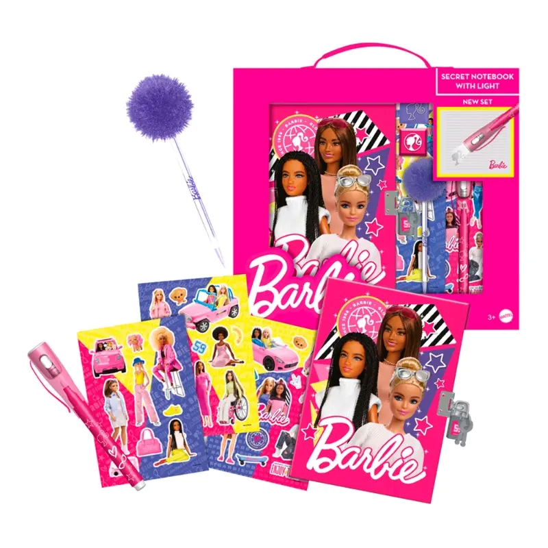Barbie Secret Notebook With Light