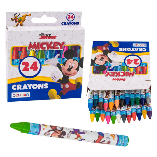 Skoodle Micky Mouse - 24 Crayons - Superpanda