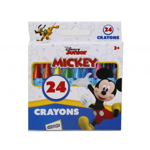 Skoodle Micky Mouse - 24 Crayons - Superpanda