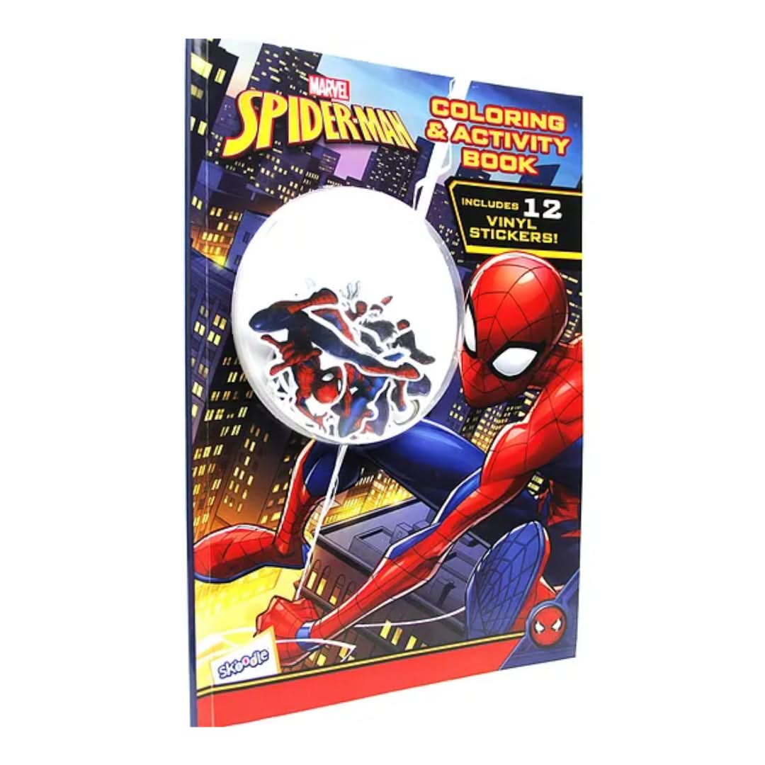 Skoodle Spider Man Coloring & Activity Book - Superpanda