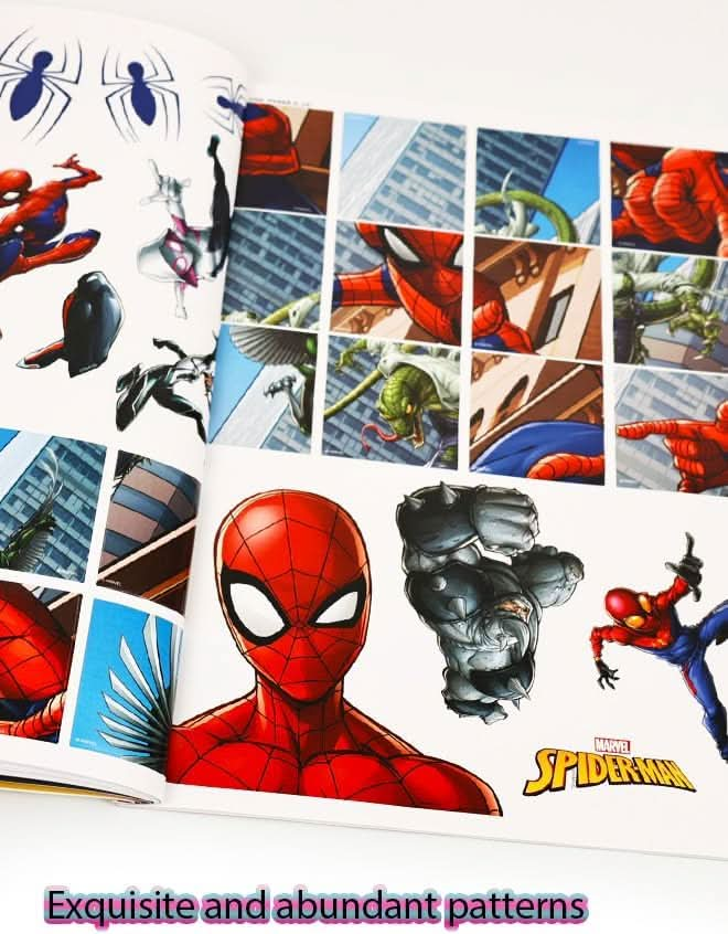 Skoodle Spider - Man Jumbo Coloring & Activity Book - Superpanda