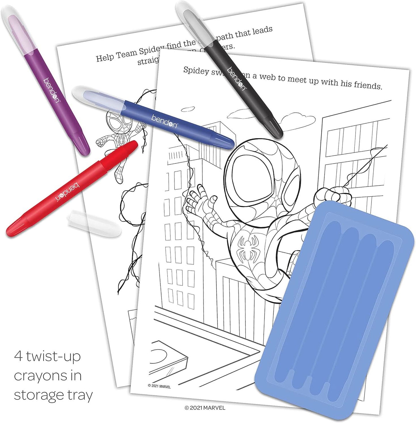 Skoodle Spidey Coloring & Activity Book - Superpanda